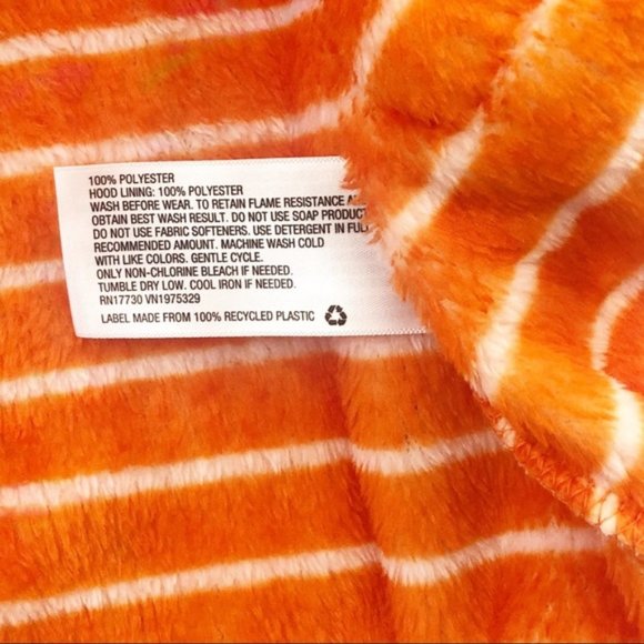 NWT Cat & Jack 2T/3T Unisex Hooded Fox Bath Robe - Picture 5 of 9